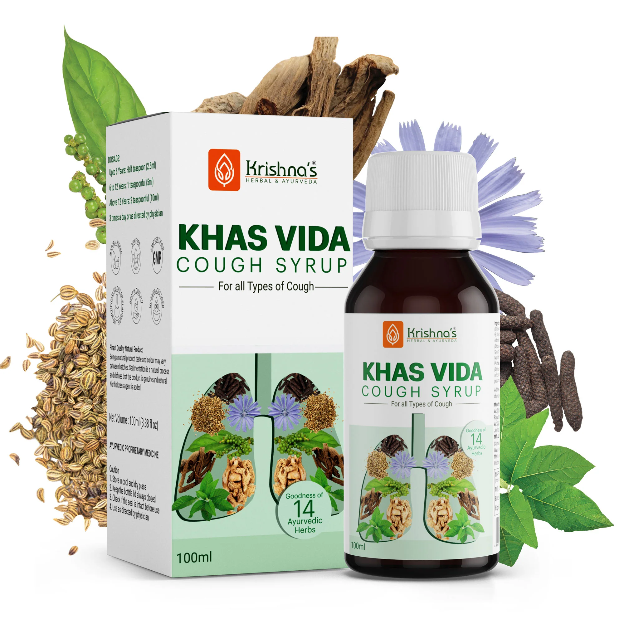 Khas Vida Cough Syrup