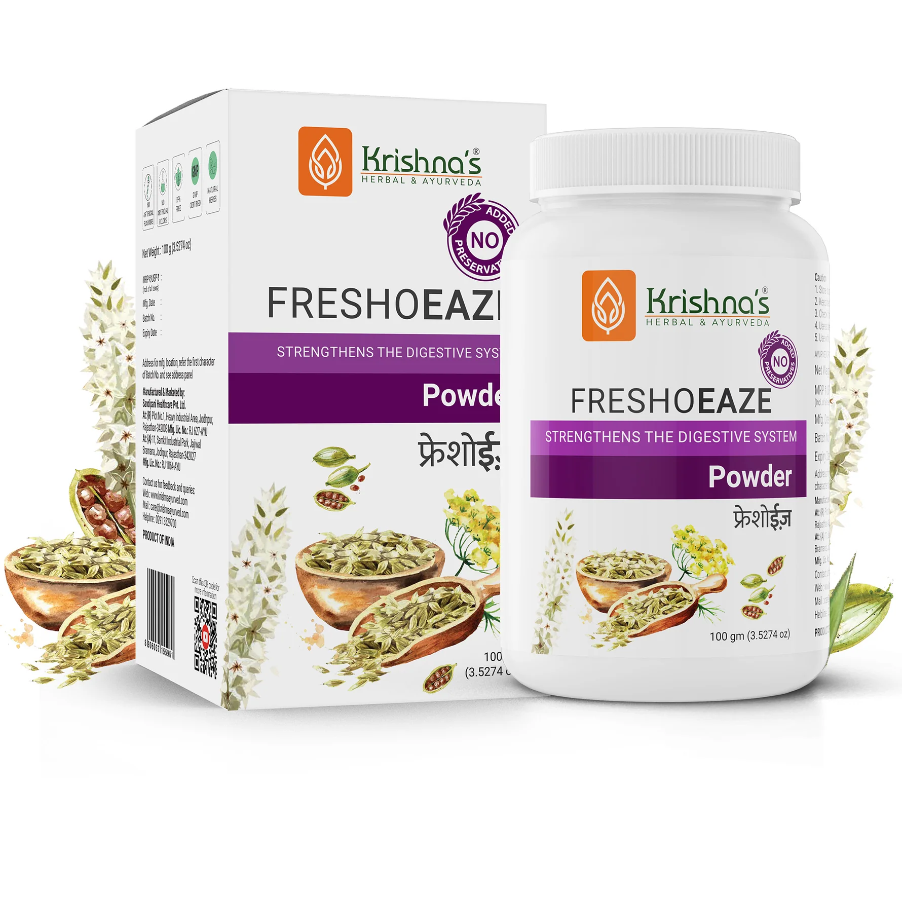 Freshoeaze Powder
