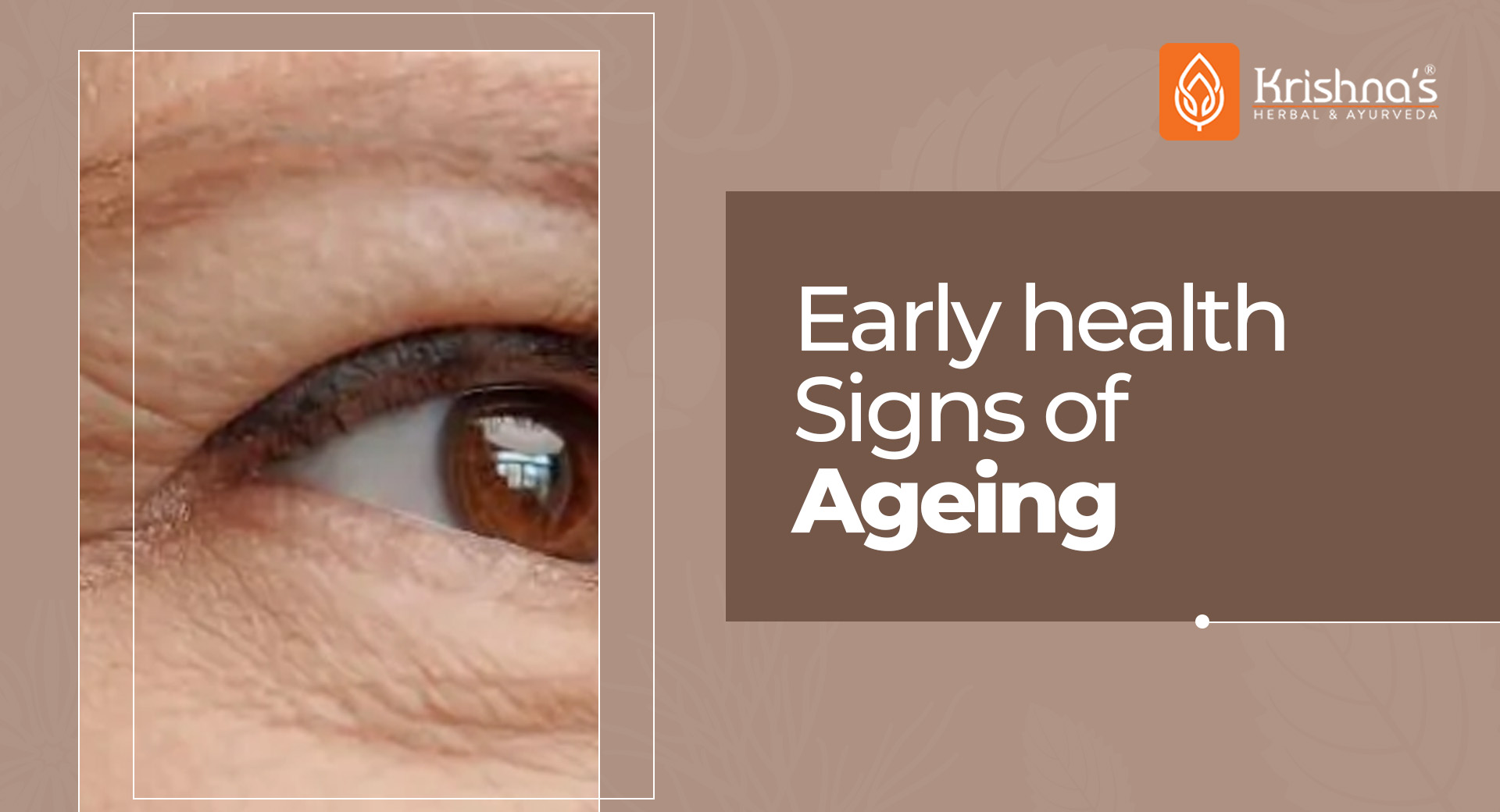 6 Early Signs of Ageing You Should Never Ignore